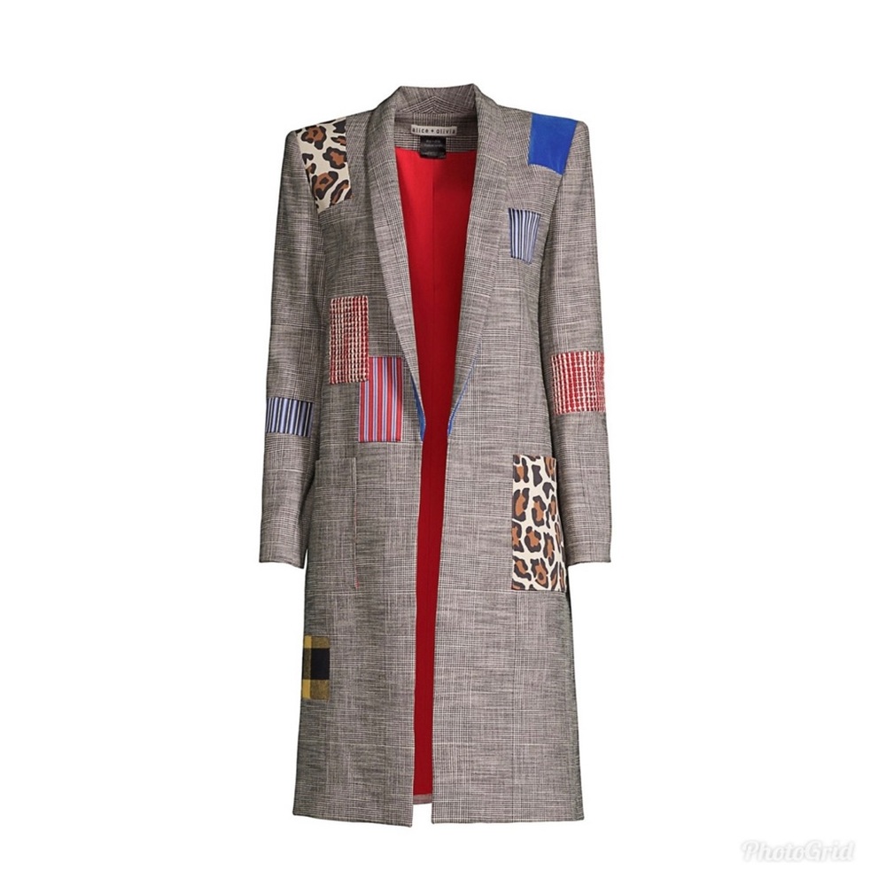 Alice&Olivia Patchwork Jacket!